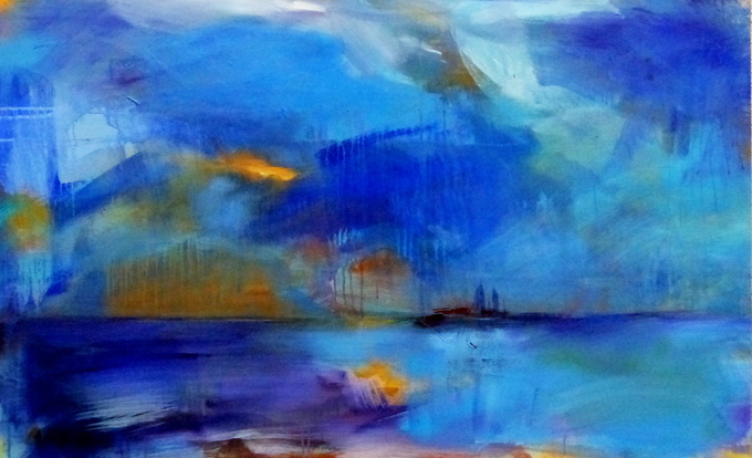 Ein abstrakte Kunstbild